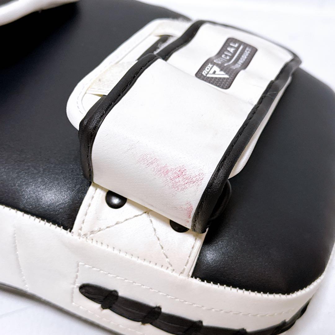 RDX アールディーエックス キックミット ブラック×ホワイト 2個セット