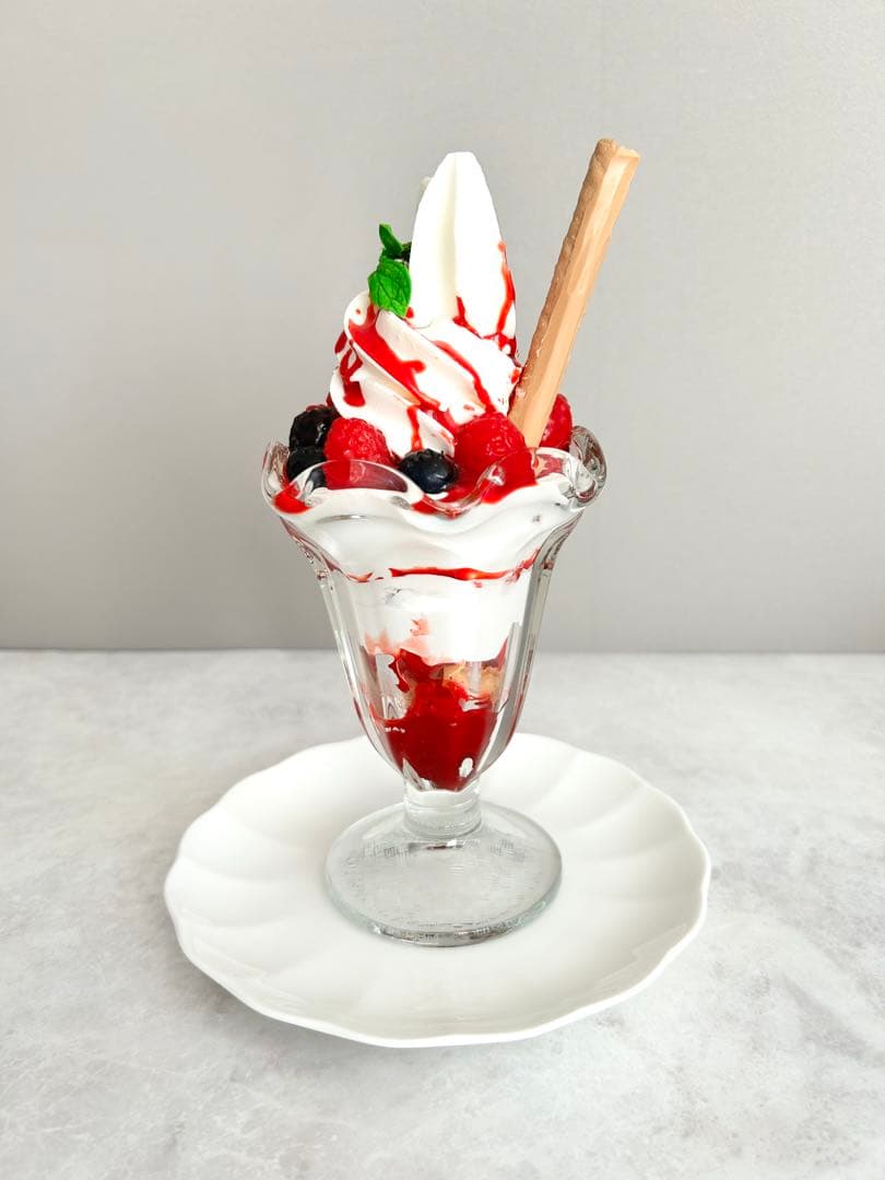 【まいづる】食品サンプル パフェ