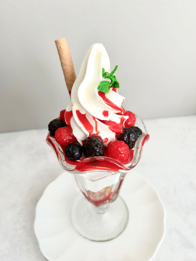 【まいづる】食品サンプル パフェ