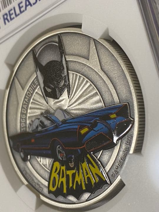 toru　2021　ニウエ　バットマン　1966　　銀貨