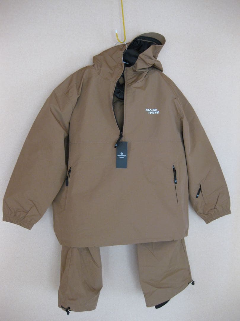 25-26 GT  BOARD ウェア 上下 ブラウン XLこきっすん