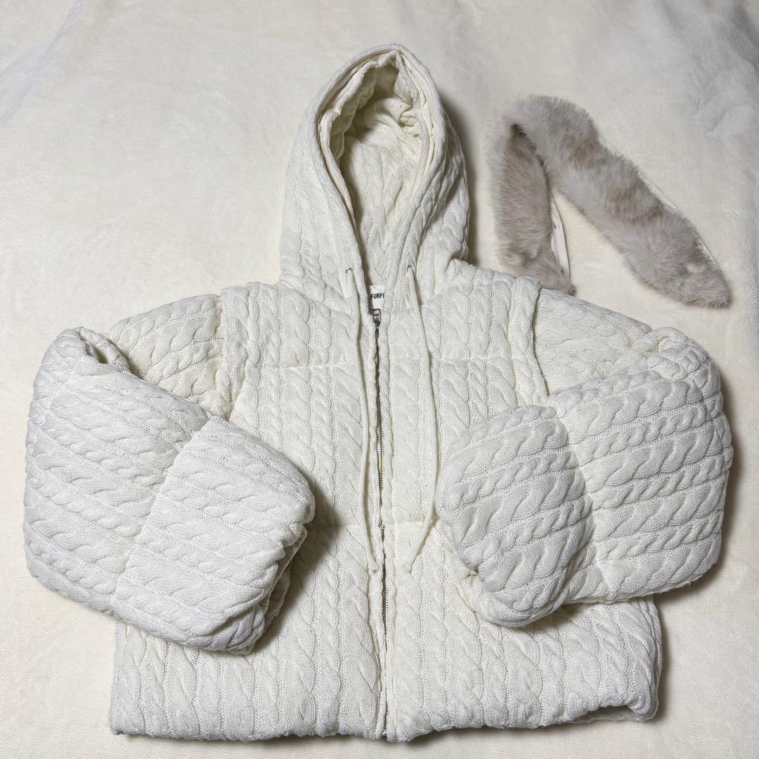 4WAYニットパディングジャケット【FURFUR】