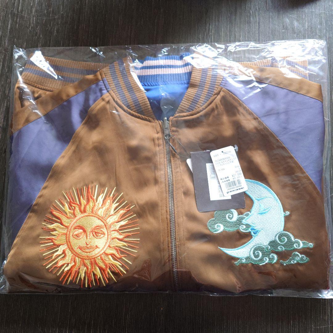 ゴースローキャラバン☆エステルサテンリバーシブルスーベニアJKT☆Ｌサイズ 新品