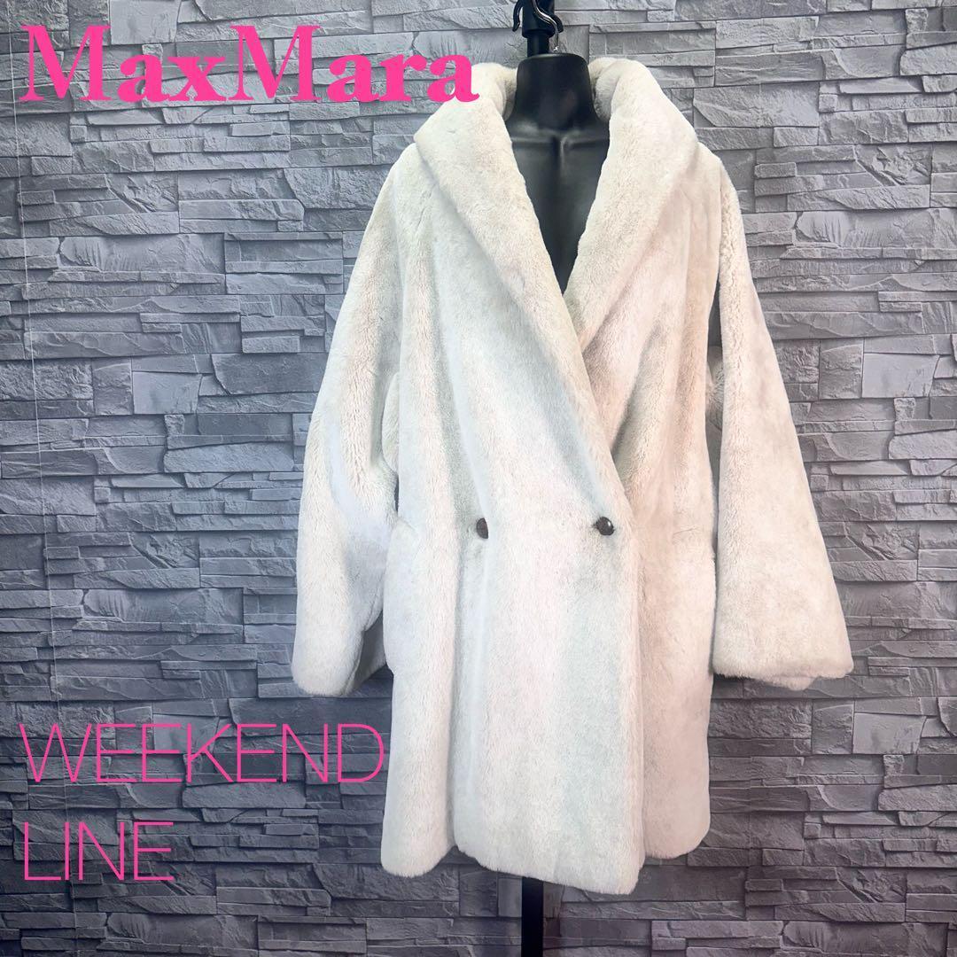 ＭaxＭara WEEKEND チェスター　コート　ホワイト