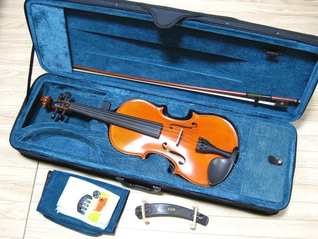 【美麗良響】 グリガ Gliga Gama バイオリン 4/4 付属品セット