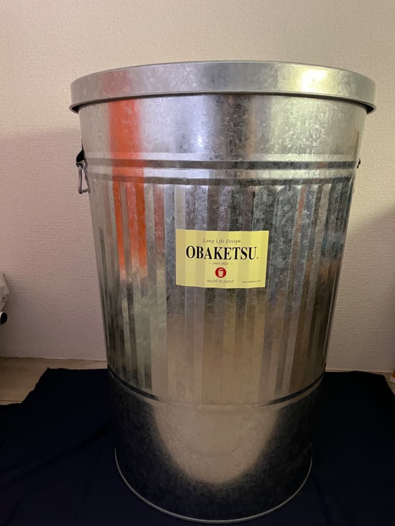 OBAKETS ブリキ　オバケツ　Ｍ70 + Ｍ45 2個セット