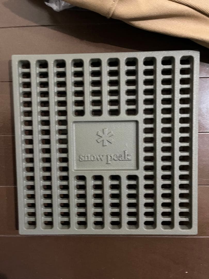 peak スノーピーク 焚き火台Mスターターセット　グリルブリッジ付き