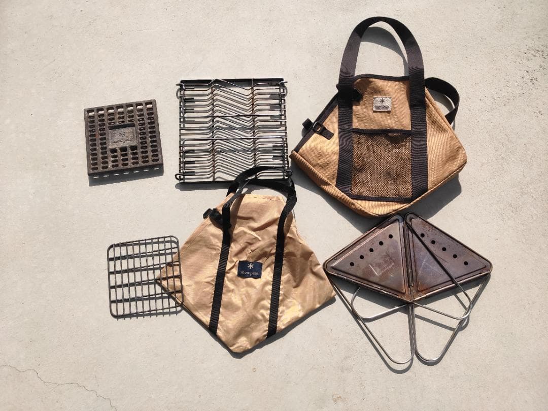 スノーピーク　焚火台S　炭床　ゴトク　ケース