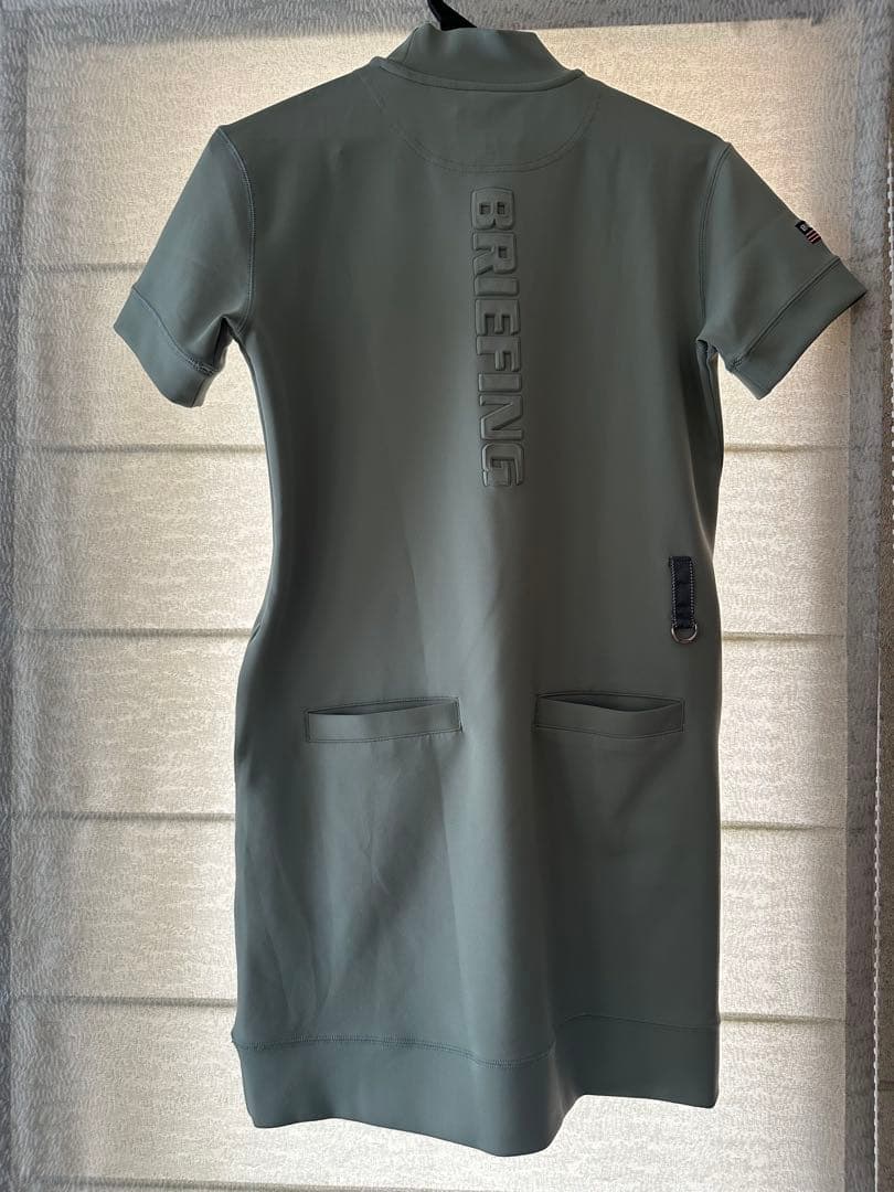 BRIEFING ミントグリーン 半袖ワンピース