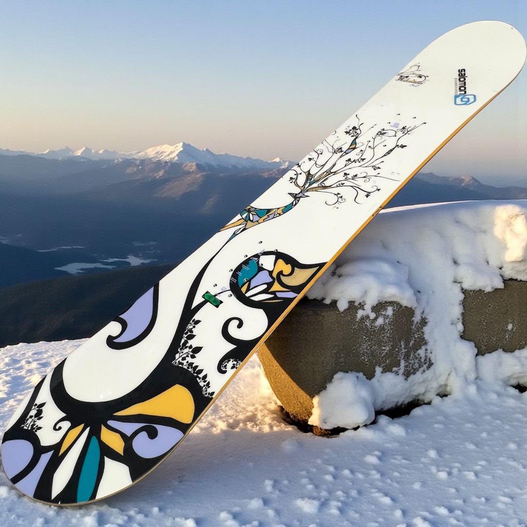 【美品】 Lotus ロータス 142 SALOMON サロモン スノーボード