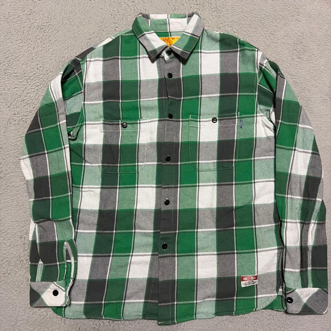 CHALLENGER L/S BIG CHECK SHIRT ネルシャツ　M