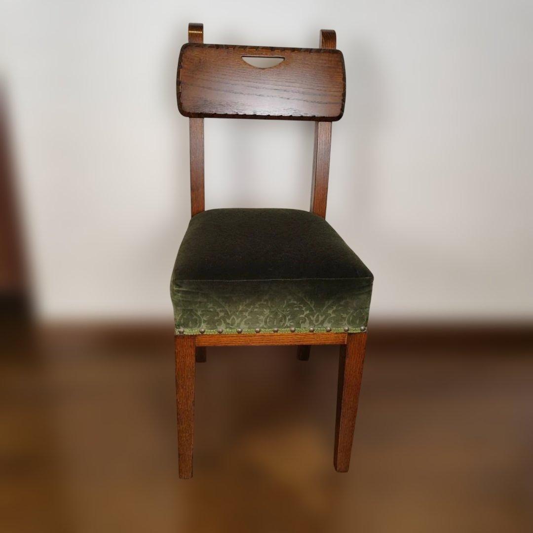 三越家具 Brugge ブルージュ ダイニングチェア オーク材 英国風 ♪