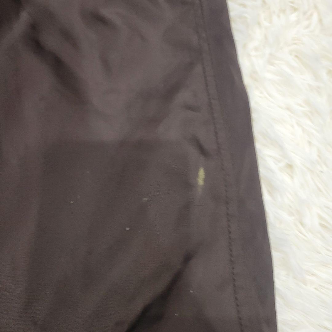 PRADA　ブラウン　ロングコート　裏地キルティング　トレンチコート