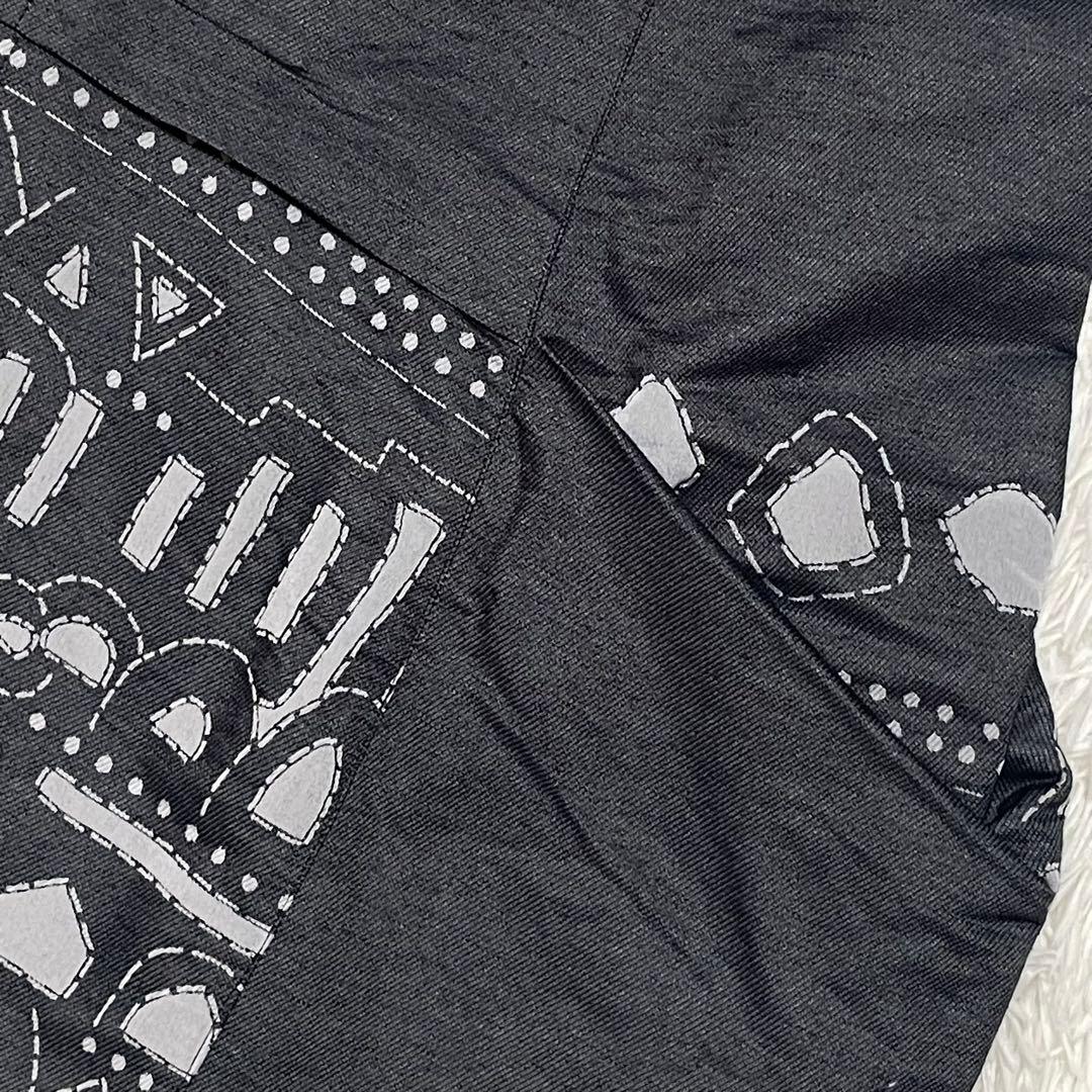 極美品☆センソユニコ t.b 変形 ノースリーブ ワンピース サイズ38 グレー