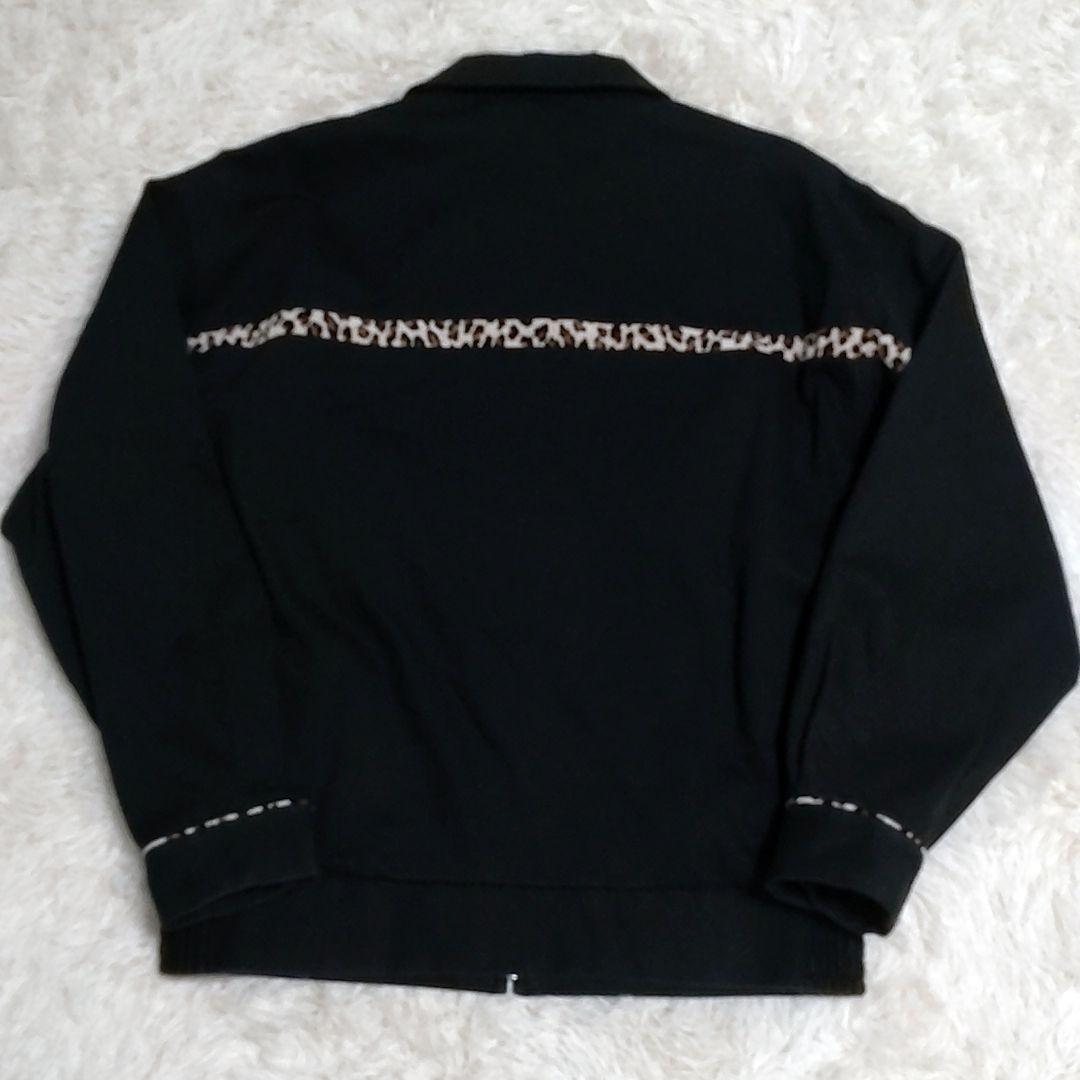 【即完売品】ワコマリア　レオパードライン　ウエスタンジャケット　L