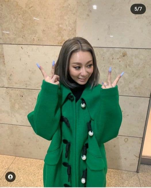 倖田來未着用パメオポーズダッフルコート