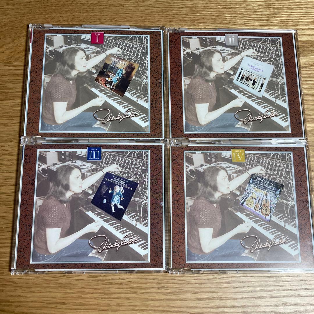 ウェンディ・カーロス 4CD-BOX SWITCHED-ON BOXED SET