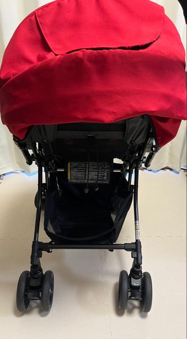 Combi メチャカルハンディ オート4キャス ベビーカー レッド
