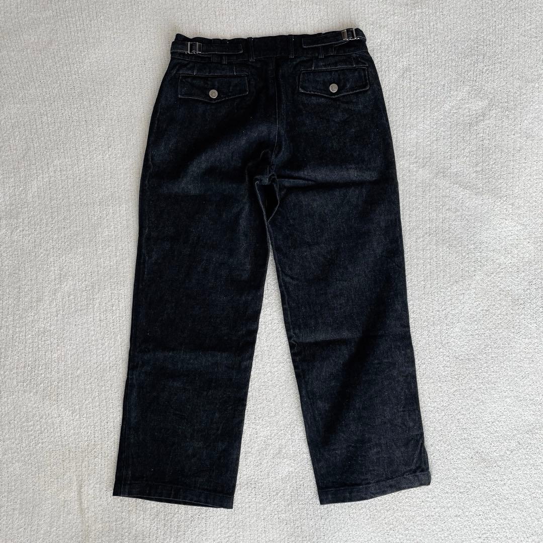 【専用】GUCCI デニムパンツ　ブラック　ストレート