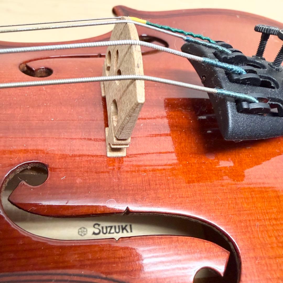 SUZUKI バイオリン 1/16 No.230 2010年製 ケース 肩当て付
