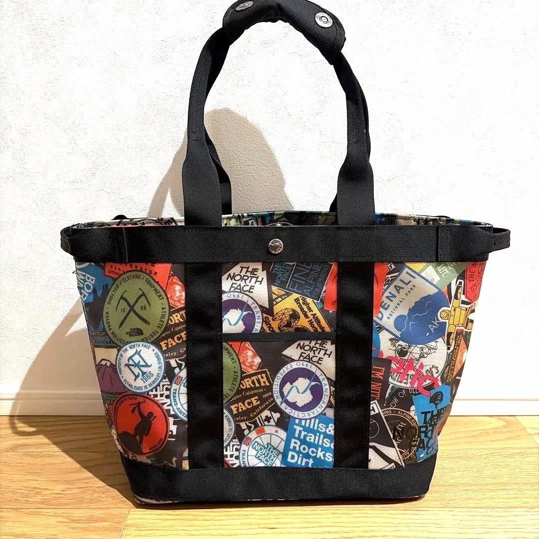 【レア】THE NORTH FACE　BCギア　トートバッグ ステッカープリント