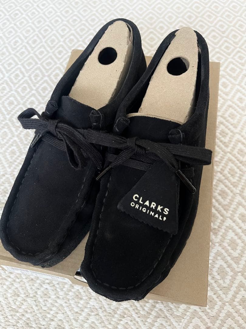 Ques様【CLARKS ORIGINALS 】Wallabee ブラック