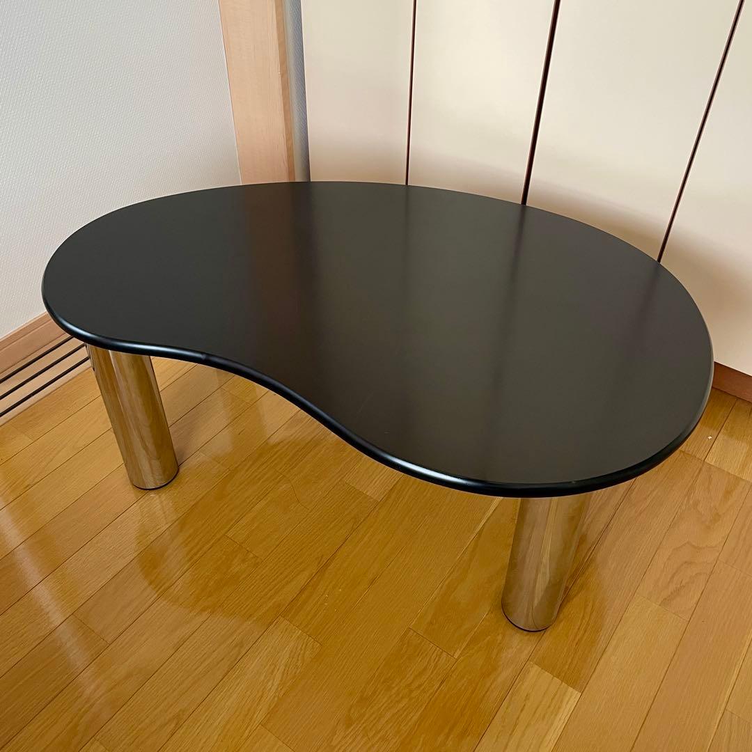 90's ポストモダン 勾玉型 ヴィンテージ　コーヒーテーブル
