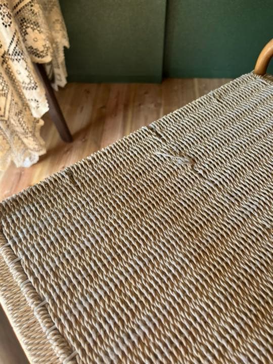 ビニールカゴ 脱衣かご 2段 昭和レトロ レトロポップ インテリア 当時物 収納