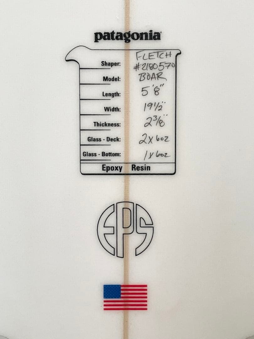 新品 FCD WILD BOAR フレッチャー・シュイナード　5'8 新品