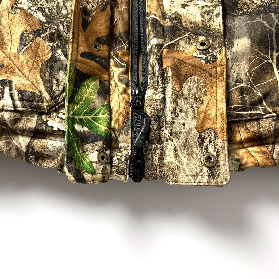 リアルツリー マウンテンパーカー M プリマロフト ドローコード 防水