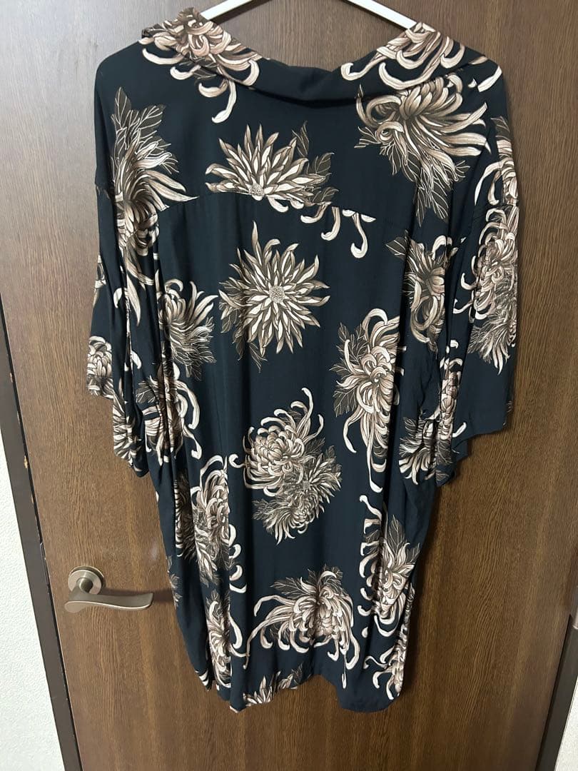 k*様 信州まなぶ×YUKIO OGAWA 菊総柄シャツ