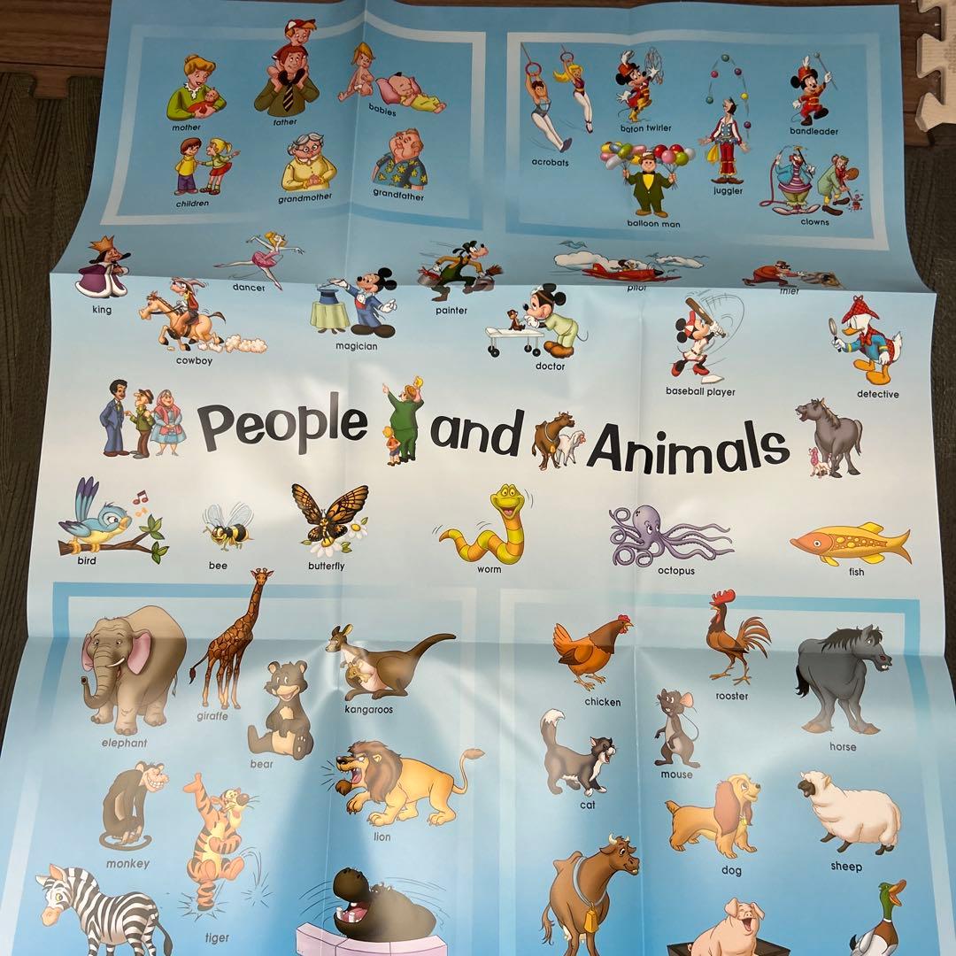 *✧✩本日限定価格*✧✩ディズニー　ワールドファミリー 教材セット