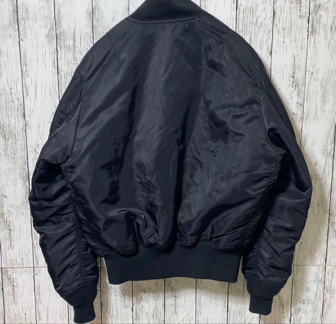 【ALPHA】 アルファ ma -1 フライトジャケット リバーシブル M