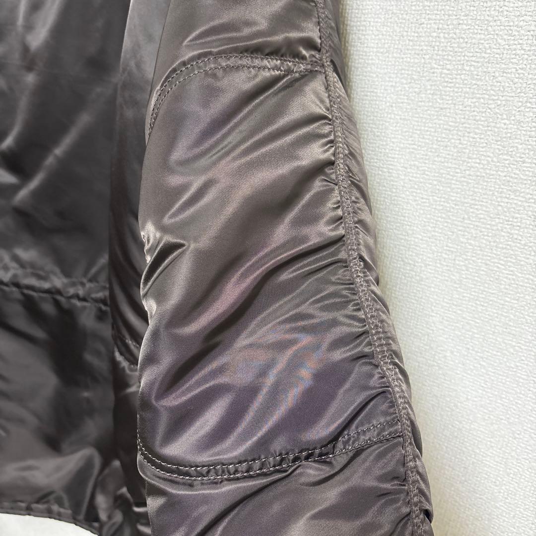 アルファ　N-3B ミリタリージャケット　ダークブラウン