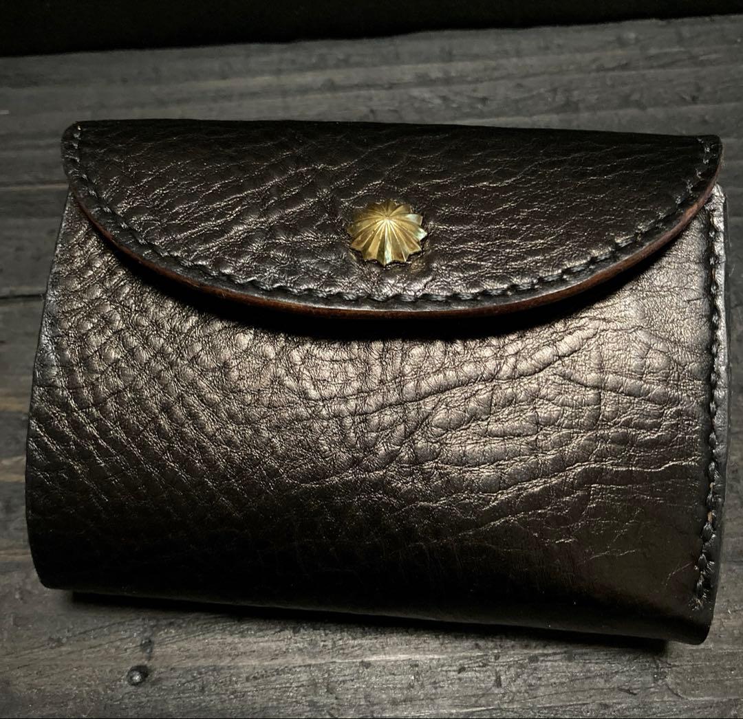 イタリアンレザー　三つ折りウォレット