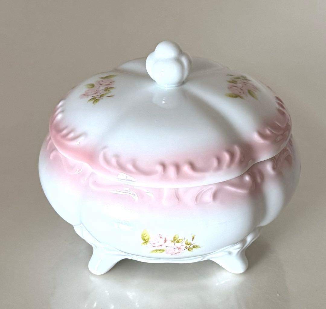 イマンダイアナローズ陶器 デコラボンボンニエールS