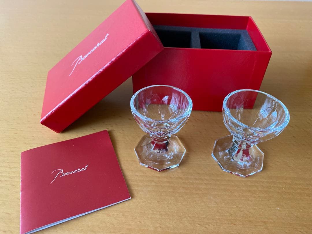 の*ん様 美品【バカラ/Baccarat】アルクール エッグスタンド ペア