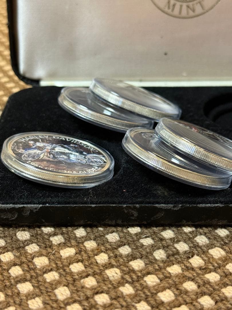 レア ハーレーコレクション イーグル1オンス銀貨5枚 純銀 ウォーキングリバティ