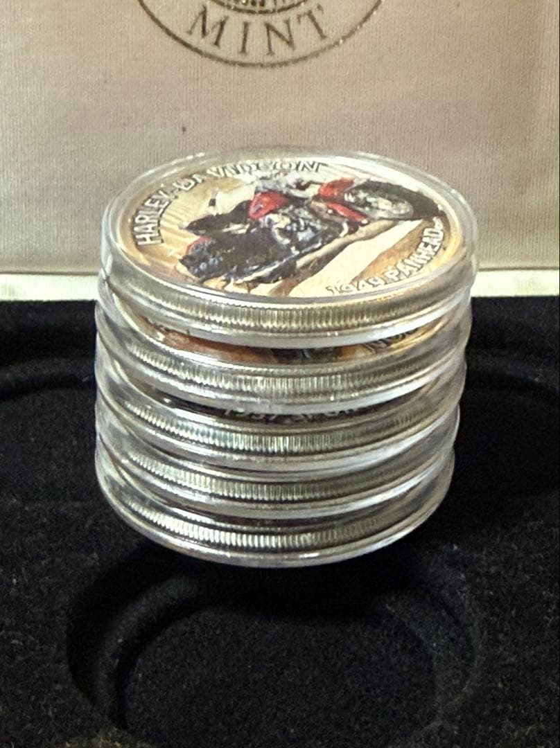 レア ハーレーコレクション イーグル1オンス銀貨5枚 純銀 ウォーキングリバティ