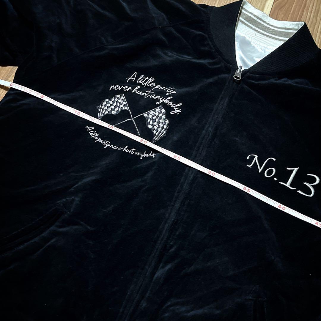 Schott ショット別珍　龍　刺繍　 リバーシブル　サテン　 スカジャン　M