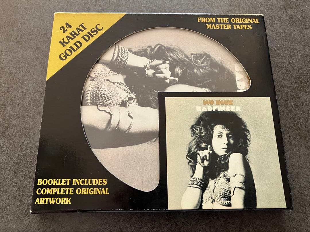 洋楽 Badfinger No Dice 24K Gold Disc