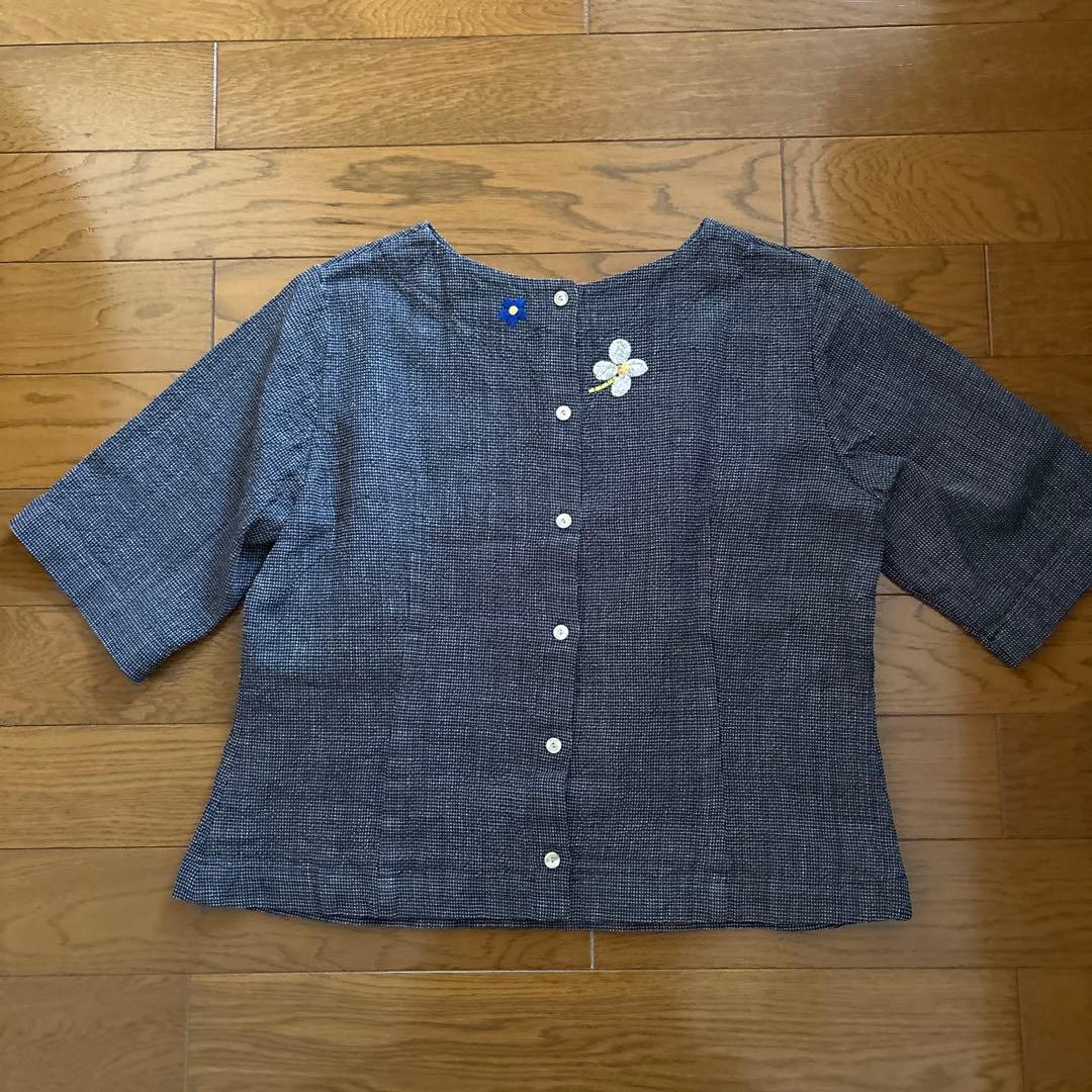 45rブラウス半袖