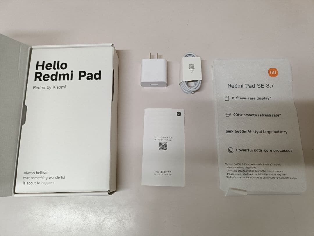Xiaomi Redmi Pad SE 8.7 Wi-Fiモデル タブレット