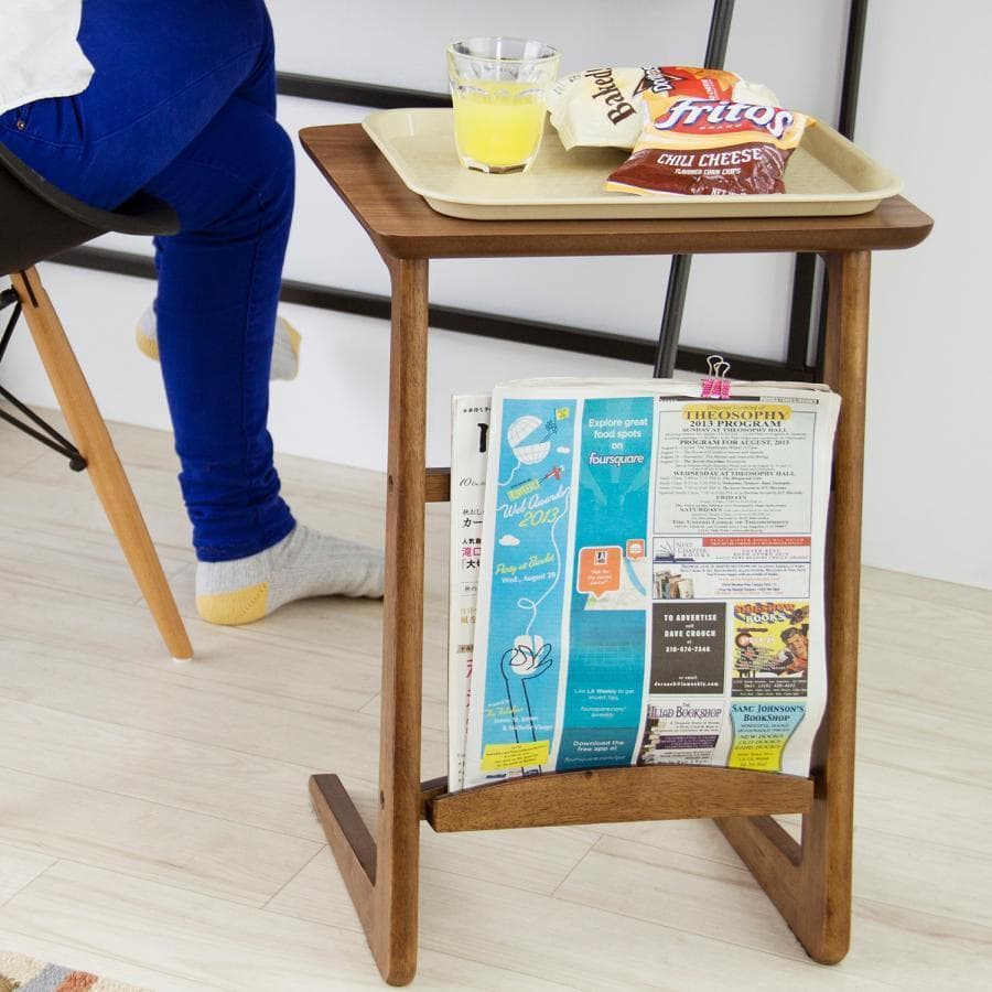 東谷 トムテ ソファサイドテーブル TAC-239WAL 1483