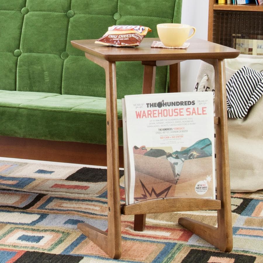 東谷 トムテ ソファサイドテーブル TAC-239WAL 1483