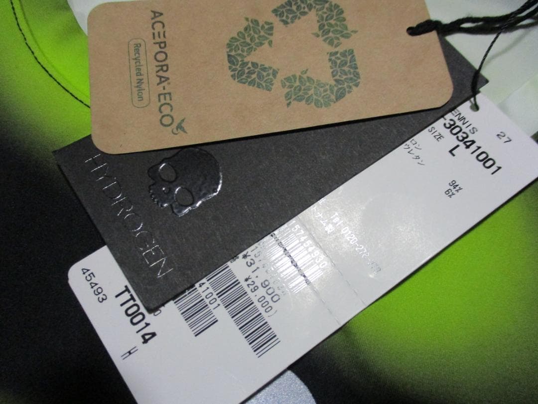 【ハイドロゲン・テニス】サイケデリック・Tシャツ★未使用★L★正規品★送料無料