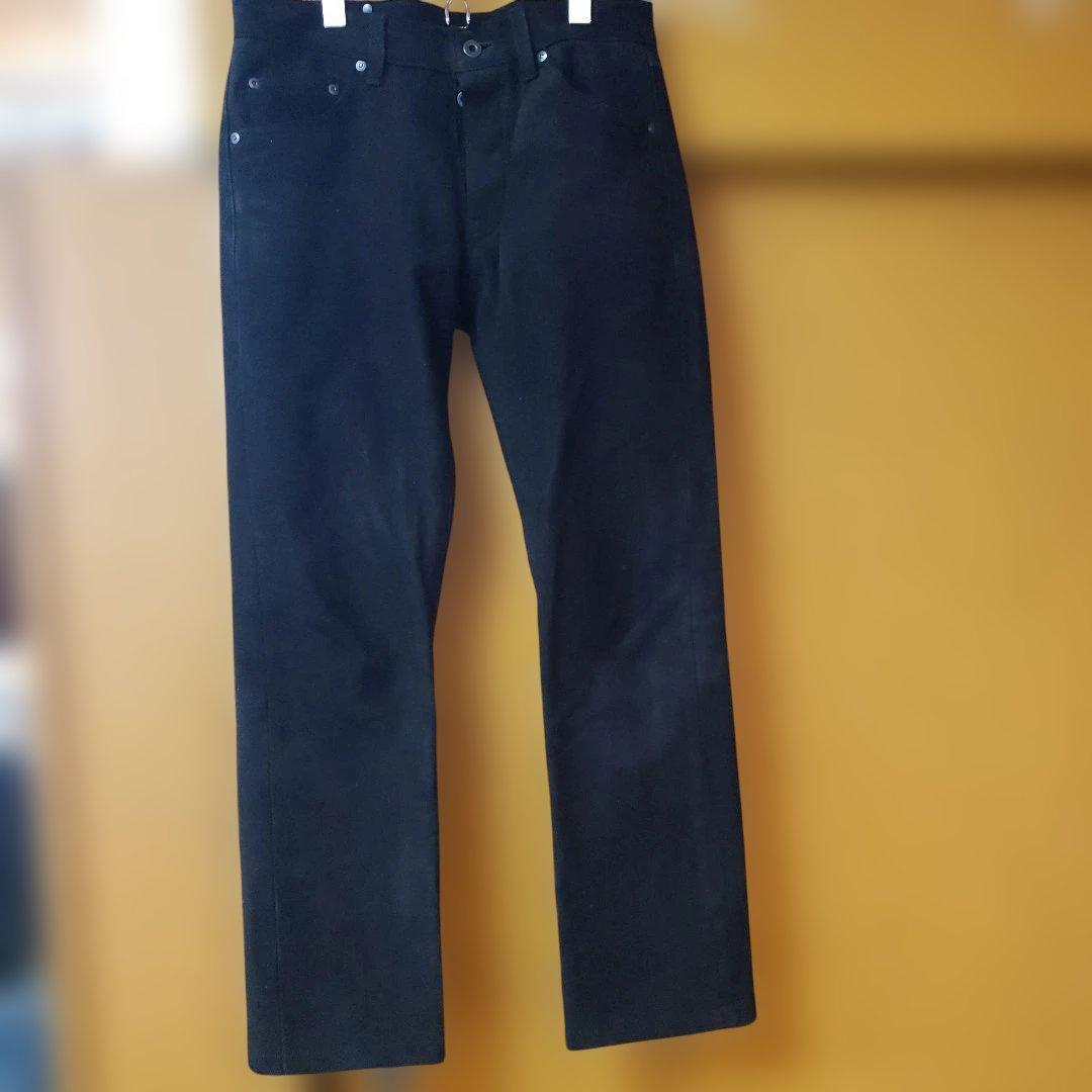 BACKLASH ディアスキン　試着のみ　 スエード　レザーパンツ　黒