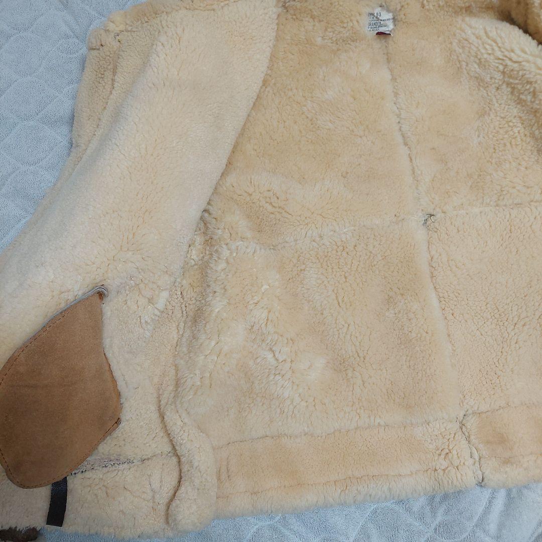 ムートン　フライトジャケットB3【ORCHARD MOTORCYCLE B3 】