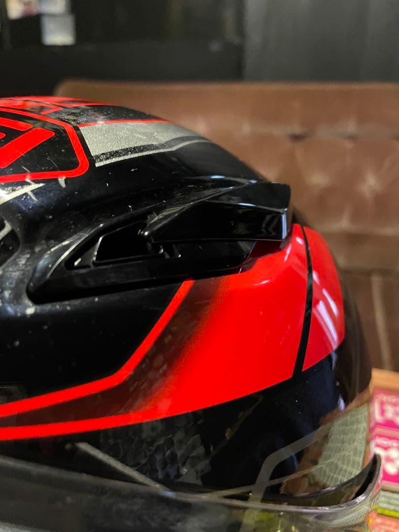 SHOEI ショウエイZ-8 黒赤ライン　L59cm (中古)