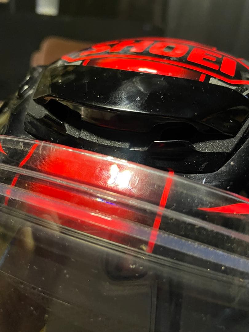 SHOEI ショウエイZ-8 黒赤ライン　L59cm (中古)